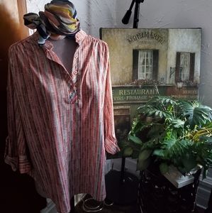 TOPNOTCH vintage women's blouse LARGE
